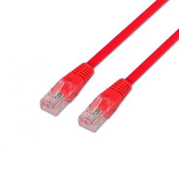 CABLE RED UTP CAT6 RJ45 AISENS 0.5M ROJO