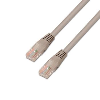 CABLE RED UTP CAT5 RJ45 AISENS 0.3M GRIS