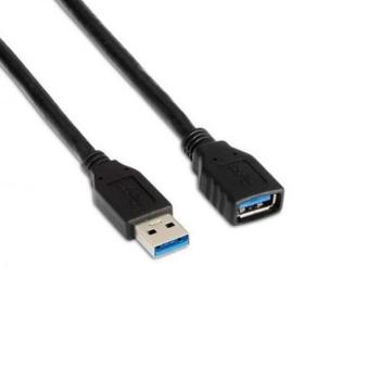 CABLE EXTENSOR USB(A) 3.0 A USB(A) 3.0 AISENS 1M NEGRO