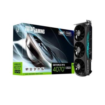 TARJETA GRÁFICA ZOTAC RTX 4070TI SUPER TRINITY OC BLACK ED