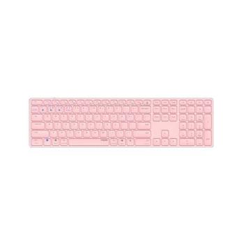 TECLADO WIRELESS RAPOO E9800M PINK