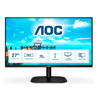 MONITOR LED IPS 27  AOC 27B2H NEGRO