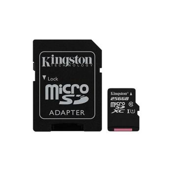 MEM MICRO SDXC 256GB KINGSTON CANVAS SELECT+ADAPT