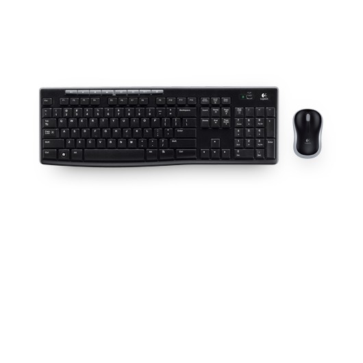 TECLADO+RATÓN LOGITECH MK270 WIRELESS NEGRO