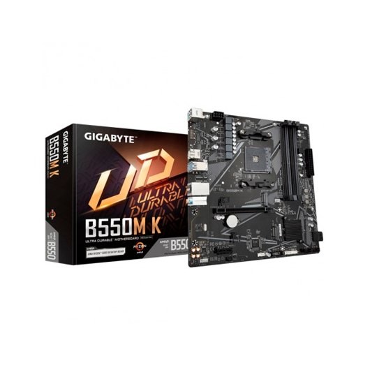 PLACA BASE GIGABYTE AM4 B550M DS3H AC